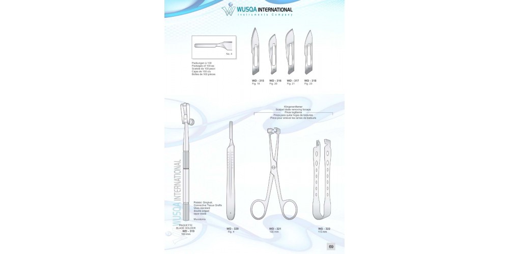 Scalpel Blades and Handles